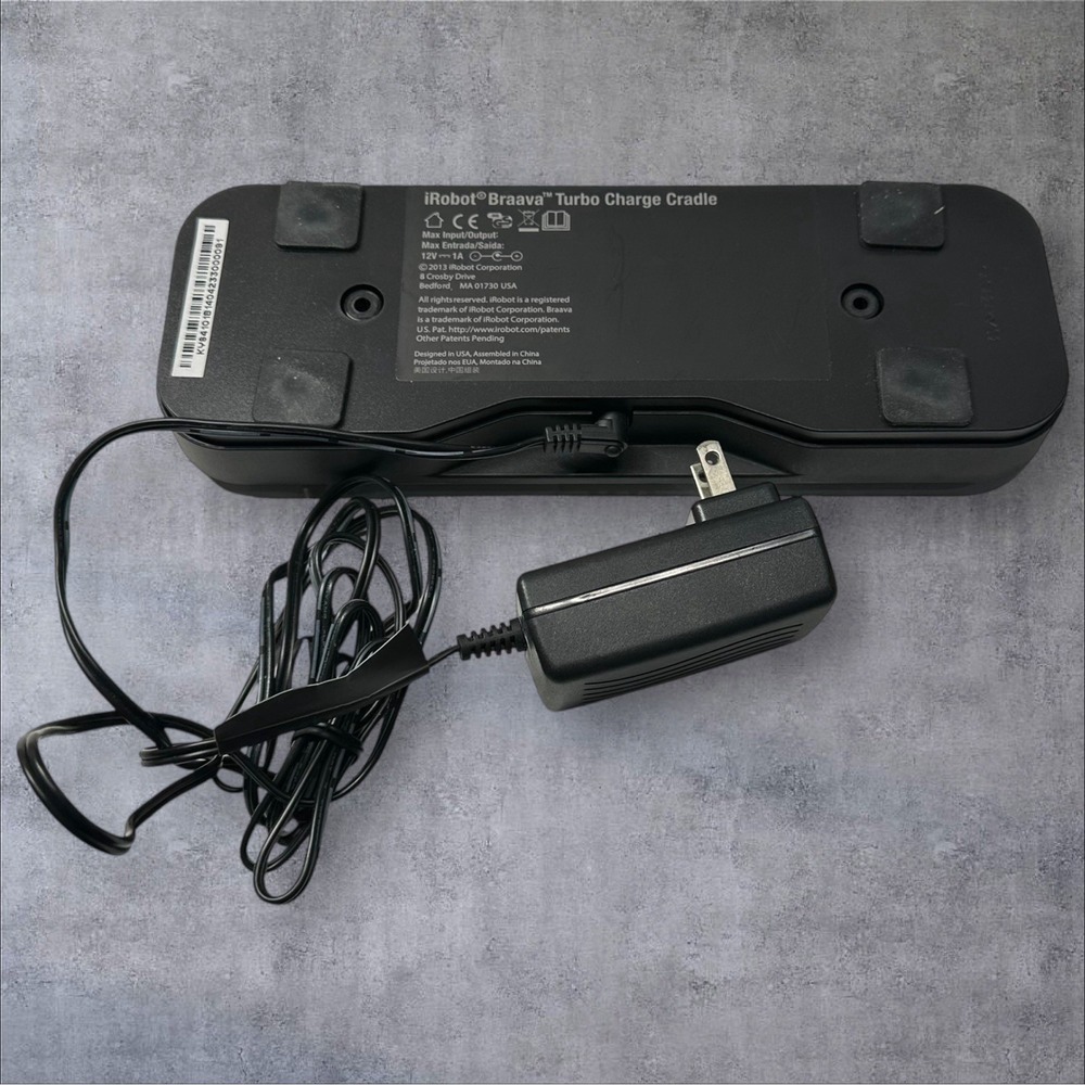 Genuine iRobot‎ Braava 380 Turbo Charge Cradle & Adapter - Picture 2 of 4